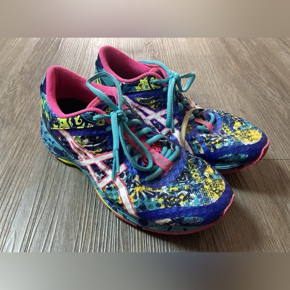 ASICS GEL-NOOSA TRI 11 TRIATHLON RUNNING TRAINER T676N SHOES WOMENS Size 6.5 - Picture 2 of 9